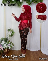 TB (COD) Kebaya Modern Setelan Kebaya Encim Bali Modern Baju Kebaya Wisuda Hijab Modern Terbaru Keba