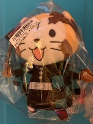 [日本景品］全新鬼滅之刃版Rascal狸貓毛公仔