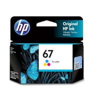 HP 67 Black / Color Ink Catridge Original Genuine