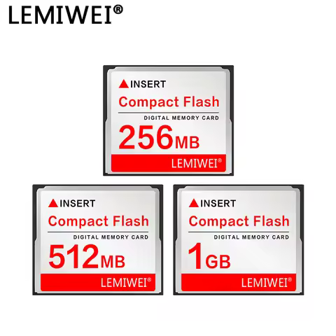 LEMIWEI CF Card 256MB 512MB 1GB Compact Flash Card 2GB 4GB 8GB CF Card 16GB 32GB 64GB Compactflash C