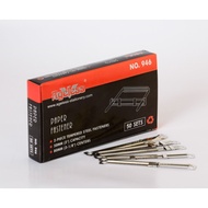 (Set 2h)-Acco Iron SDI Clip Super Good Document Clip-A4 Clip File