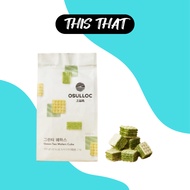 [OSULLOC] Tea Food Green Tea Wafers Cube 100g