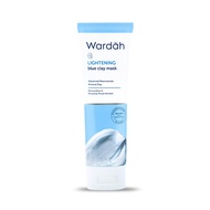 Wardah Lightening Blue Clay Mask 50 ml / Wardah Clay Mask / Masker Wajah / Perawatan Wajah