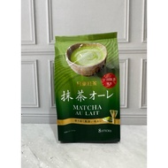 Matcha au lait content 8 sticks