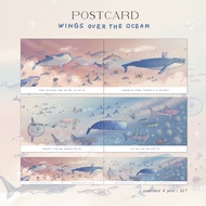 2an. Wings over The Oceans Postcard The sky through my dream/With Frame