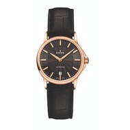 Edox Les Bemont Watch black/rose gold/black ED57001-37R-GIR