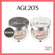 [Age 20's] Glass Skin Essence Pact 12.5g Age 20 Perfect Glow Cushion Foundation Makeup Base