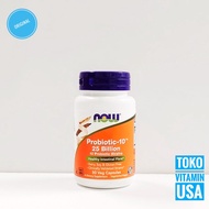 Now Foods Probiotic 10 25 Billion 50 Veg Capsules 10 Probiotic Strains