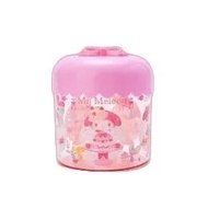 Japan Sanrio - My Melody 日版 圓形 小物盒 收納盒 棉簽盒 化妝棉 收納 2022 (Sweet Lookbook 系列)