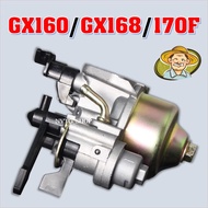 Hondaคาร์บูเรเตอร์ เหมาะสำหรับเครื่องรุ่น GX160 / 168F / 170F 5.5HP 6.5HP  GX168 คาบูเรเตอร์เครื่องย