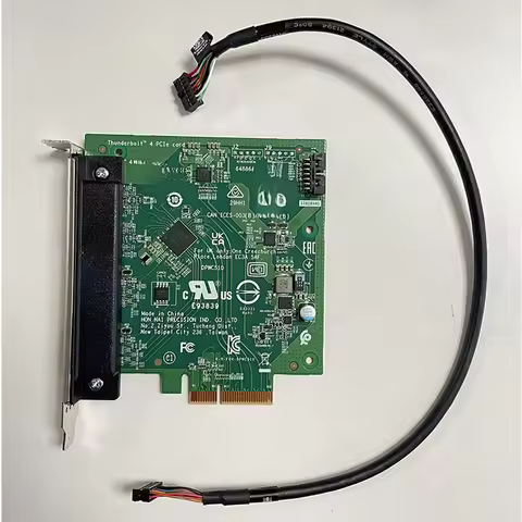 YY+For Dell T5860 T7960 Thunderbolt 4 Expansion Card With Cable