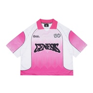 Genesis Conspiracy - Unisex Pink Oversized Fighter Boxy Jersey - Streetwear Jersey