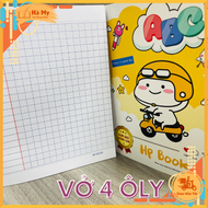 (Lốc 5 quyển) Tập vở ABC học sinh 200 Trang Khổ A5 Giấy 80gsm Đảm Bảo Không Lem
