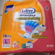 Lifree Adult Diapers L 16 / 378985 / Adult Diapers