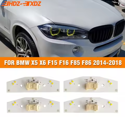NEW Angel Eyes DRL Board For BMW X5 X6 F15 F16 2014-2019 LED Headlight Daytime Running Light Chips M