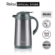 RELAX D4130 (1.3L) SUS304 Jag Termos Keluli Tahan Karat Stainless Steel Verra Thermal Carafe