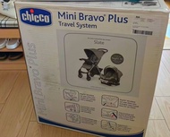BB車 Chicco Mini Bravo Plus Travel System with KeyFit 30 Infant Car Seat