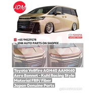 Toyota Vellfire AGH40 AAHH40 Aero Bonnet Kuhl Racing Style