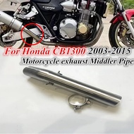 Motorcycle Stainless steel mid-pipe connection pipe, suitable for Honda CB1300, CB 1300 2003-201, 51