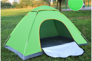 戶外全自動野營速開帳篷（綠）（雙人單門）（200*145*105cm）