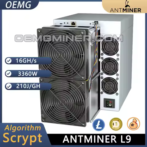 AC Related Deals Bitmain Antminer L9 Dogecoin Miner