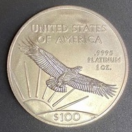 美國 鷹揚 鉑金幣 1盎司  American Eagle Platinum Bullion Coins - U.S. Mint