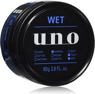 Shiseido UNO Hair Styling Wax Wet Effector 80g b1001