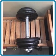 Set of 1 removable dumbbell 13.8kg
