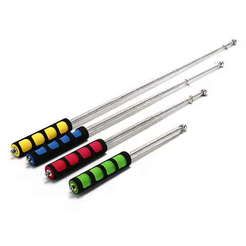 Hot Sale 1.2M Flag Pole Portable Telescopic Flag Handheld Pole Tool for Flags Windsocks