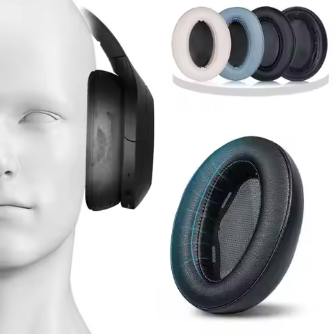 1Pair Headphone Earmuff Headset Foam Sponge Ear Cushion Ear Pads Replacement For SONY WH-H910N