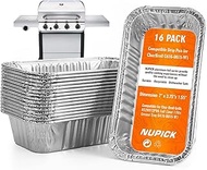 NUPICK 16 Pcs Drip Pans Compatible with Char-Broil Grills 9328812P06 Grill Accessories for G416-0015