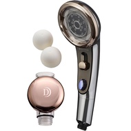 "Dr. Air Official Store Crystal Jewel Nano Bubble Showerhead - High Pressure Mist for Beauty and Hyd
