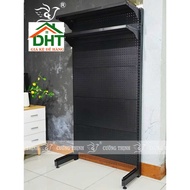 Kệ để phía trước bàn học bàn làm việc ( Cao 1m8 x Rộng 40cm x 2 tầng x 10 móc ) - KHÔNG GỒM BÀN