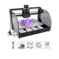 เครื่องแกะสลักเลเซอร์ 2500mw 2 in 1 อัพเกรด CNC 3018 Pro-M เครื่องแกะสลัก การควบคุม GRBL 3 แกนเครื่อ