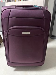 紫色行李箱