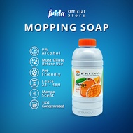 Frida [1kg] Mango Floor Cleaner Multipurpose [48H] Long Lasting for Floors, Surfaces, Tough Stain