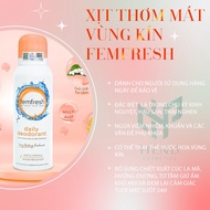 Xịt Thơm Mát Vùng Kín Cao Cấp Femfresh 125ml