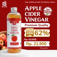 Naturist Organic Apple Vinegar WITH THE MOTHER | Apple CIDER VINEGAR | Health DIET Drink | Apple VINEGAR 500ML