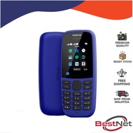 Nokia 105 Dual Sim Original Nokia Feature Phone, 1 Year Nokia Malaysia Warranty