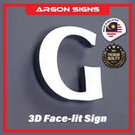 Custom Front-lit 3D signs | Illuminated sign letter | Indoor/outdoor lighted signs | LED dimensional