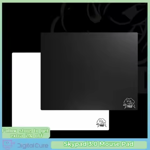 Skypad 3.0 Mouse Pad Coating Remastered Esports Mouse Pad Tempered Glass Mouse Pad Fps Gaming Csgo K