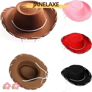 JANELAXE932QW Cowgirl Hat, Cosplay Costume Adjustable Cowboy Hat, Fashion Prop Dress-up Performance 