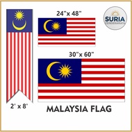 Malaysia Flag 24"x 48" / 30"x 60" / 2x8 / Bendera Malaysia 24"x 48" / 30"x 60" / 2x8 / Jalur Gemilan