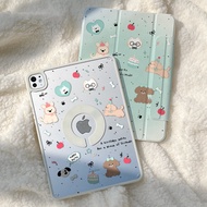 ZOYU | เคสแม่เหล็กหมุนได้สำหรับ iPad Pro Air 6 Air 5 10 9 mini 7 11 นิ้ว 13 นิ้ว 12.9 นิ้ว