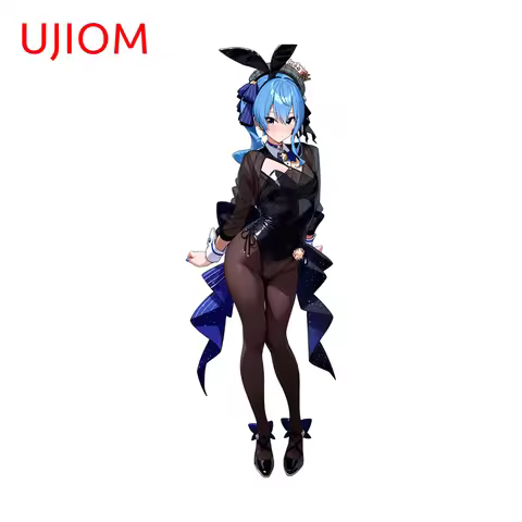 UJIOM Seductive Standing Posture Wall Sticker Hoshimachi Suisei Populare Waterproof PVC Decal Suitab