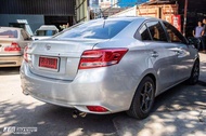 ท่อไอเสียชุดท่อท่อนท้าย New Vios 2016 ถึง 2019 ปากตรง jtc Titanium