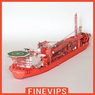 [finevipsMY] Finevips1:400 FPSO Production Tanker 3D Paper Model Ship 45cm*8cm Paper ship