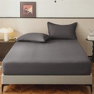 High Quality Fitted Sheet 90/180/150x200 Cm Mattress Cover Elastic Band Bed Sheet Queen King Size No