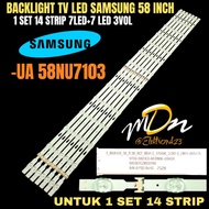 SAMSUNG 58 INCH LED TV BACKLIGHT UA-58NU7103 58 INCH LED TV BACKLIGHT