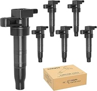 NPAUTO Ignition Coil Pack compatible with Hy-undai Azera Genesis Santa Fe XL Sonata Veracruz Kia Opt